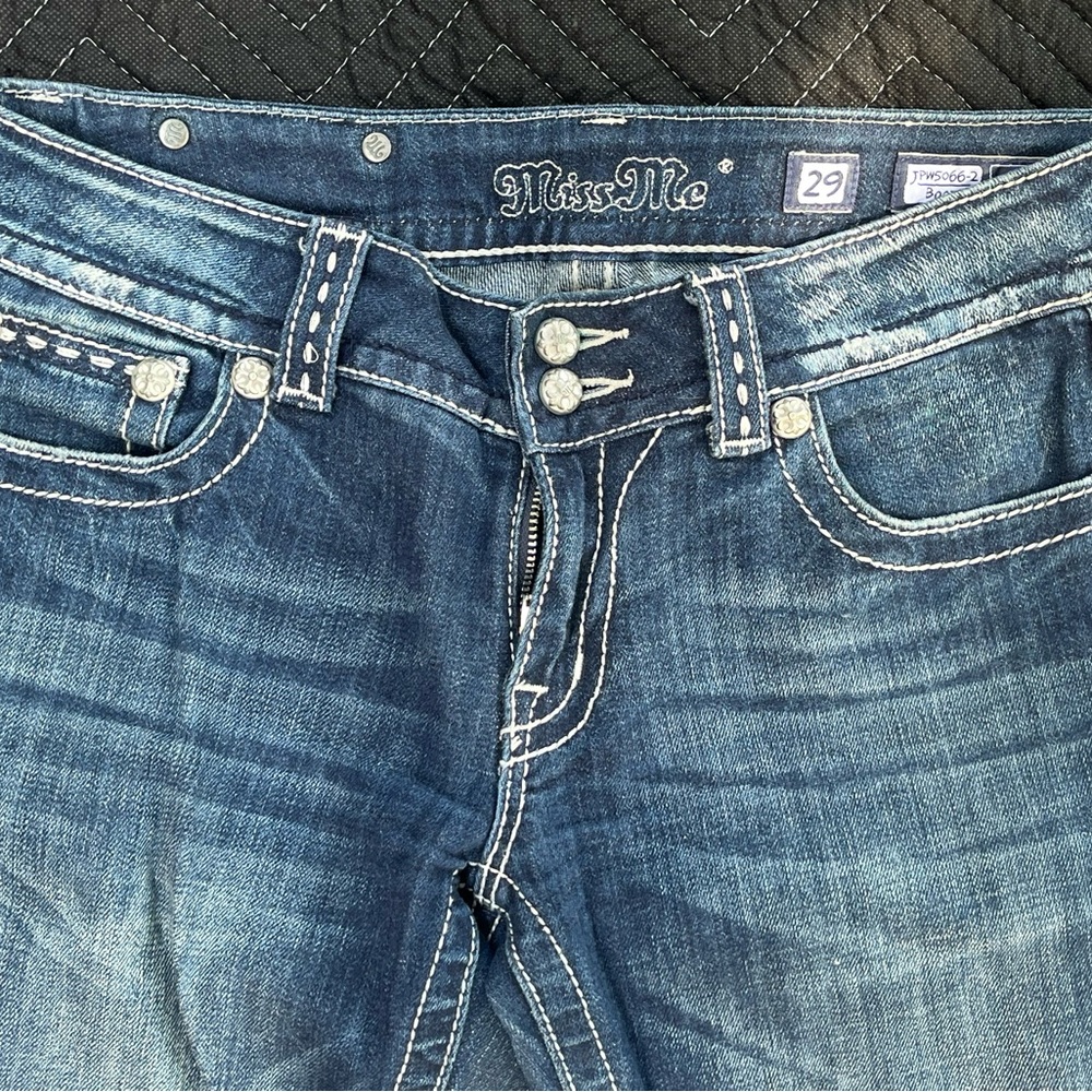 Miss Me Women's Blue Boot Cut Jeans